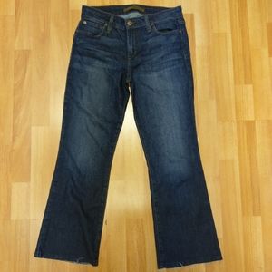 Joe's Jeans Olivia Mid-Rise Cropped Flare,